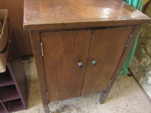 Antique Record Cabinet