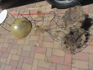 Shepherds Hooks, Baskets