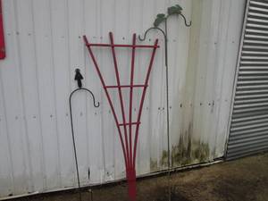 Assorted Yard Decor Hooks are Appro...