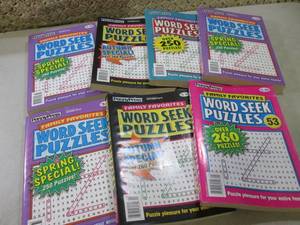 Assorted Large Word Seek Puzzles Bo...