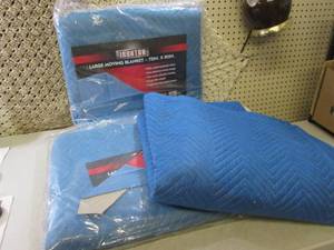 Lot of 3 Large Moving Blankets 72 ...