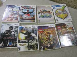 Assorted Wii Games  EC1...