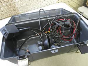 Tool Box with Assorted Marine Items...