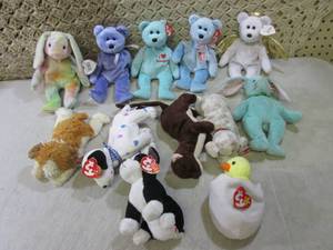 Assorted TY Beanie Babies  D-3...