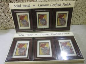 2 3-Packs of Wood Photo Frames  RM2...