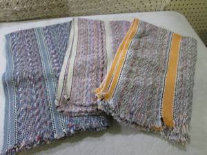 Lot of 3 Throw Rugs Approx 3 ft x 2...
