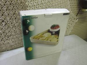 Pool Parlor Billiard Chip & Dip Tra...