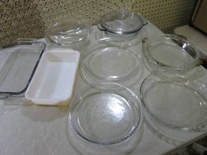Assorted Kitchen Glass Pyrex Fire-K...