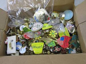 Large Assortment of HatVestLapel ...