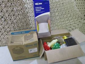 Lumbar Support, Solar Mushroom Ligh...