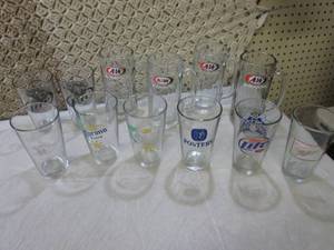 Large A&W Mugs and Assorted Beer Gl...