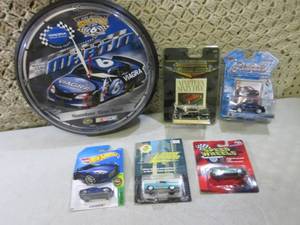 Nascar Mark Martin Wall Clock and A...
