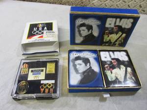 Elvis Presley Playing Cards Set and...