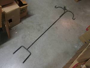 6 ft Heavy Duty Metal Double Hook Y...