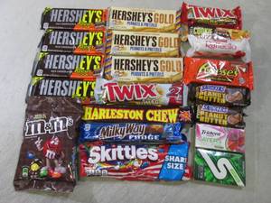 Assorted Candy Bars Etc  B-3...