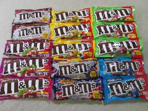 15 Bags of Assorted M&Ms  B-3...