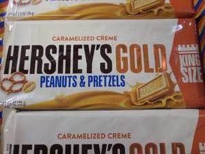 15 King Size Hersheys Gold Candy Ba...