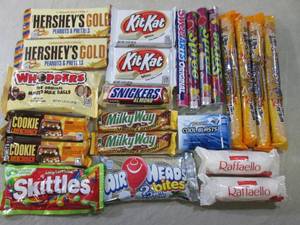 Assorted Candy Bars Etc  B-3...