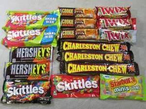 Assorted Candy Bars Etc  B-3...