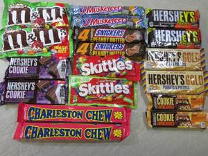 Assorted Candy Bars Etc  B-3...
