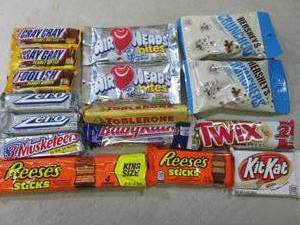 Assorted Candy Bars Etc  B-3...
