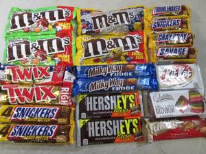 Assorted Candy Bars Etc  B-3...