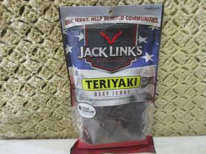 Bag of Jack Links Teriyaki Beef Jer...