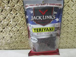 Bag of Jack Links Teriyaki Beef Jer...