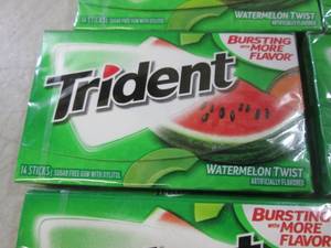 12 Packs of Trident Watermelon Twis...