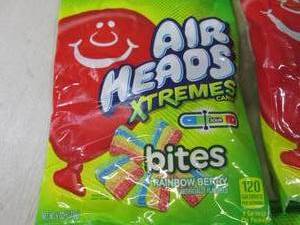 6 Bags of Air Heads Xtremes Rainbow...