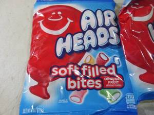 6 Bags of Air Heads Original Fruit ...