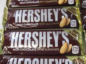 12 Hersheys Milk Chocolate with Alm...