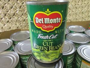 24 Cans of Cut Green Beans Best by ...