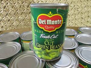 24 Cans of Cut Green Beans Best by ...