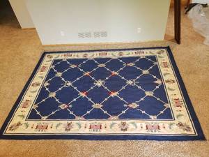 lot 16 image: Gorgeous Dhurrie Living Room Rug