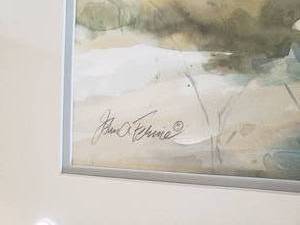 lot 81 image: North Country Farm Print Singed John A. Fernie