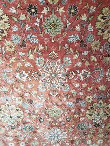 lot 15 image: Hand Tufted Wool Rug by Pottery Barn 12x9
