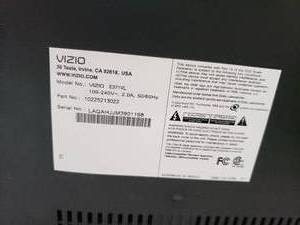 lot 32 image: 32 Inch Vizio TV Model E371Vl