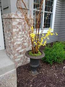 lot 19 image: Cast Iron Metal Garden Planter