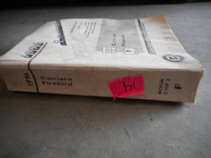 1996 CamaroFirebird Service Manual