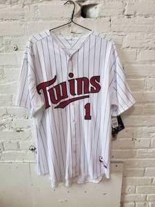 lot 48 image: Twins Home Game Jersey   Tsuyoshi Nishioka #1