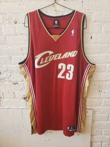 lot 88 image: Lebron James Cavaliers Basketball Jersey Size 56