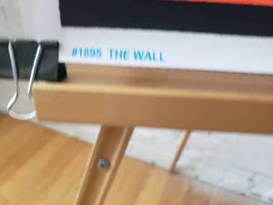 lot 167 image: Black Light Poster PINK FLOYD THE WALL #1895