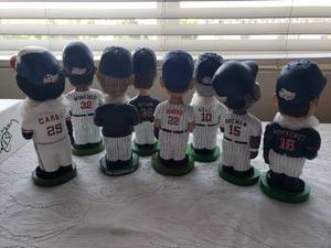 lot 141 image: Collection of Twins Bobbleheads  Collection of 8