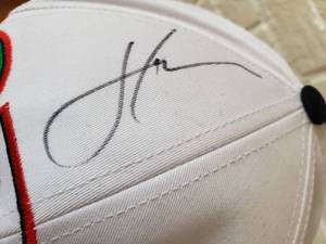 lot 100 image: Autographed JOHN FORCE Castrol GPX Cap