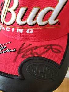 lot 107 image: Autographed KENNY BERNSTEIN Bud Racing Hat