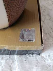 lot 17 image: 12x Pro Bowler RANDALL MCDANIEL Autographed Football
