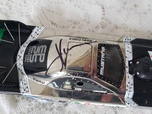 lot 95 image: Autographed JOHN FORCE Die Cast #1 Castrol GPX Ford Mustang