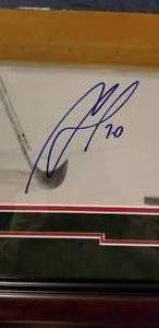 lot 42 image: Marian Gaborik SIGNED and Framed Photograph