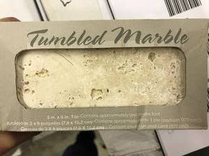 Tumbled Marble Tile